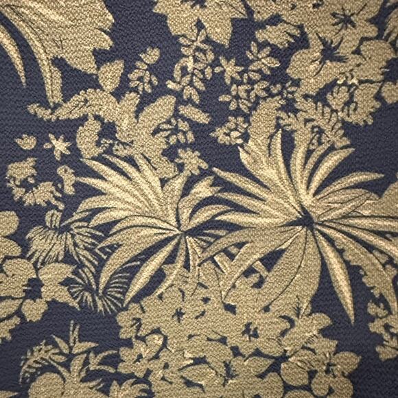 Scotch &‎ Soda Women's XS Green Black Blouse Flowy Tropical Print Lightweight - Picture 5 of 11